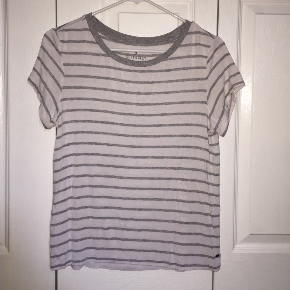 American Eagle Striped Shirt
